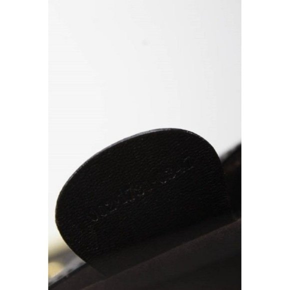 Gucci Vintage Dark Brown Leather Satchel with Gold Square G Tote Closure - Picture 4 of 12